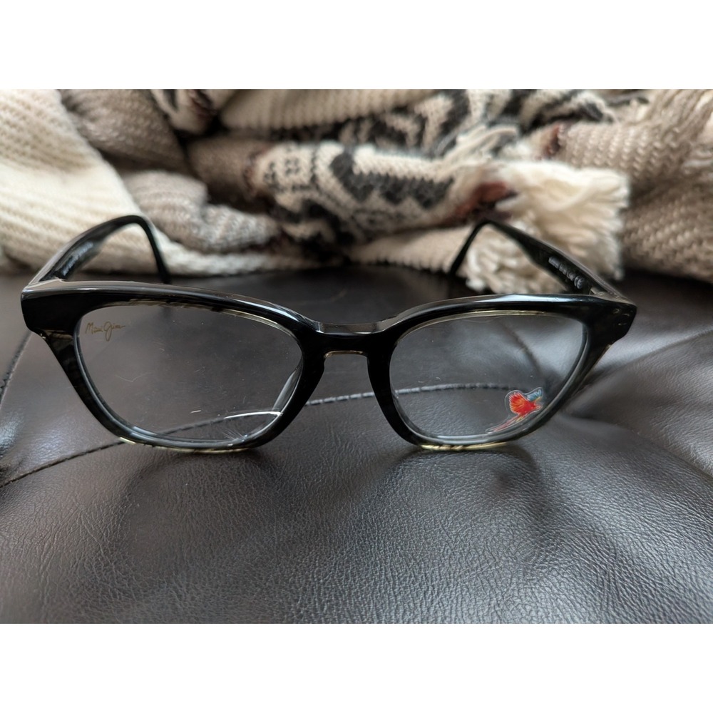 Maui Jim MJO 2121-14B Eyeglasses Glasses Stormy Crystal Gray 51-21-145